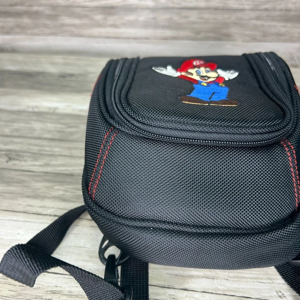 Nintendo 3DS Deluxe Game Traveler Carrying Case Mini Backpack DS DSI XL Mario